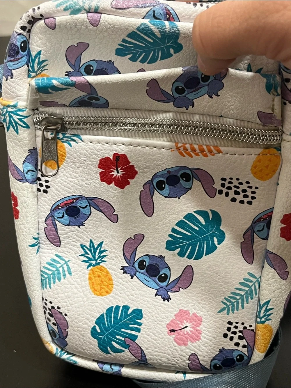 Buckle-Down compact crossbody
